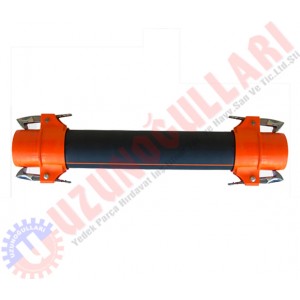 MANDALLI BORU GEÇİŞ 75 MM ERKEK/ERKEK PLASTİK MANDAL 